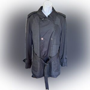 WRK Work. Rest. Karma. Matteo Gottardi Men’s Trench Style Pea Coat Size Medium